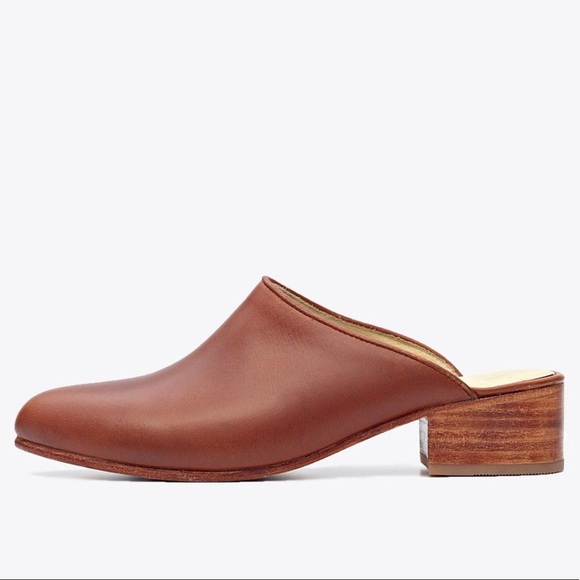 Nisolo Shoes - Nisolo Mariella Mule - Women’s Size 8 - Brandy